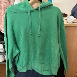 Pull&Bear Teal Sweatshirt